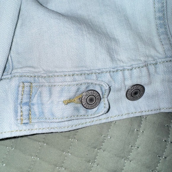 Levi's Women's ORIGINAL TRUCKER JACKET. Size XL VGUC - Picture 13 of 16